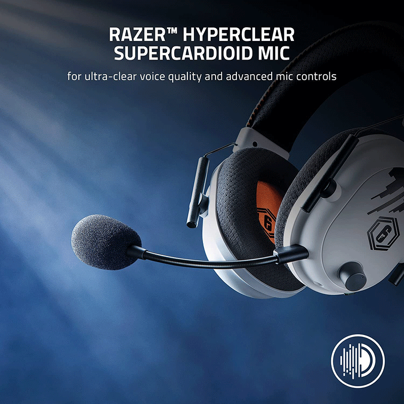 Tai Nghe Razer BlackShark V2 Pro Wireless Rainbow Six Edition