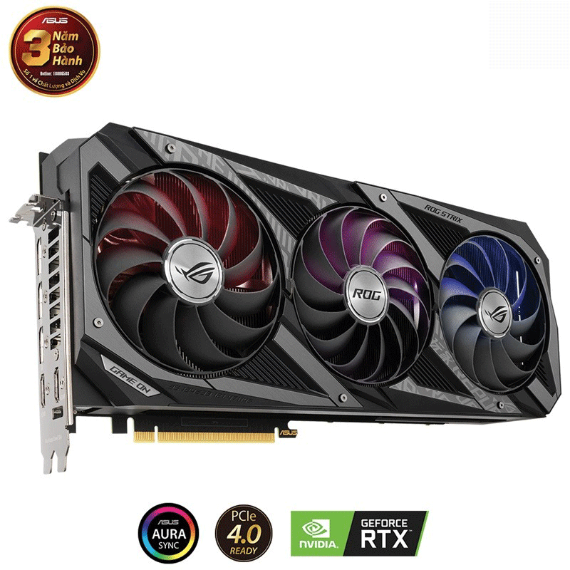 VGA ASUS ROG STRIX RTX 3080 O10G GAMING