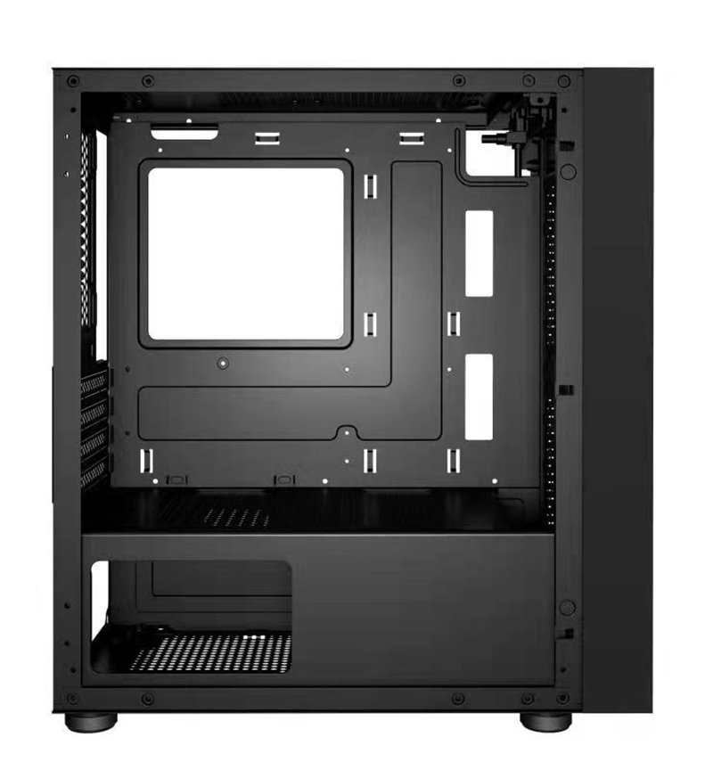 CASE MIK TM06 GAMING BLACK (Led Strip ARGB Sync Main)