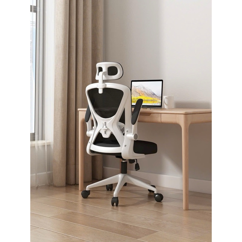 Ghế Văn Phòng Công Thái Học Cao Cấp, Bảo Vệ Cột Sống Lưng, Tựa Đầu 3D Êm Ái | 699 Đen | Nội Thất Anh Hoàng