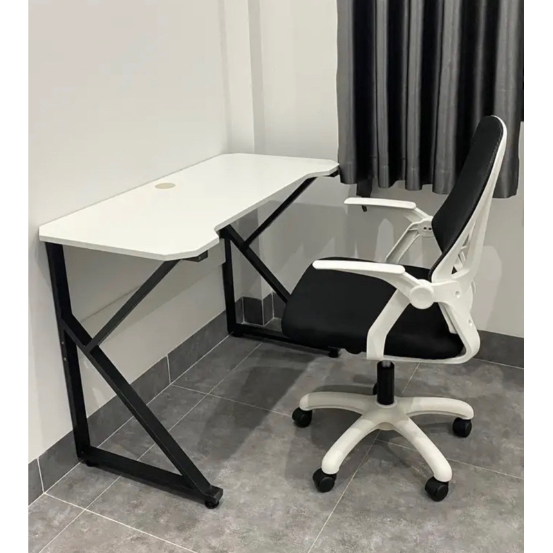 Ghế Xoay Làm Việc Văn Phòng Lưng Lưới Xoay Tròn 360 Độ Cao Cấp, Tay Ghế Tùy Chỉnh | 698 White | Nội Thất Anh Hoàng