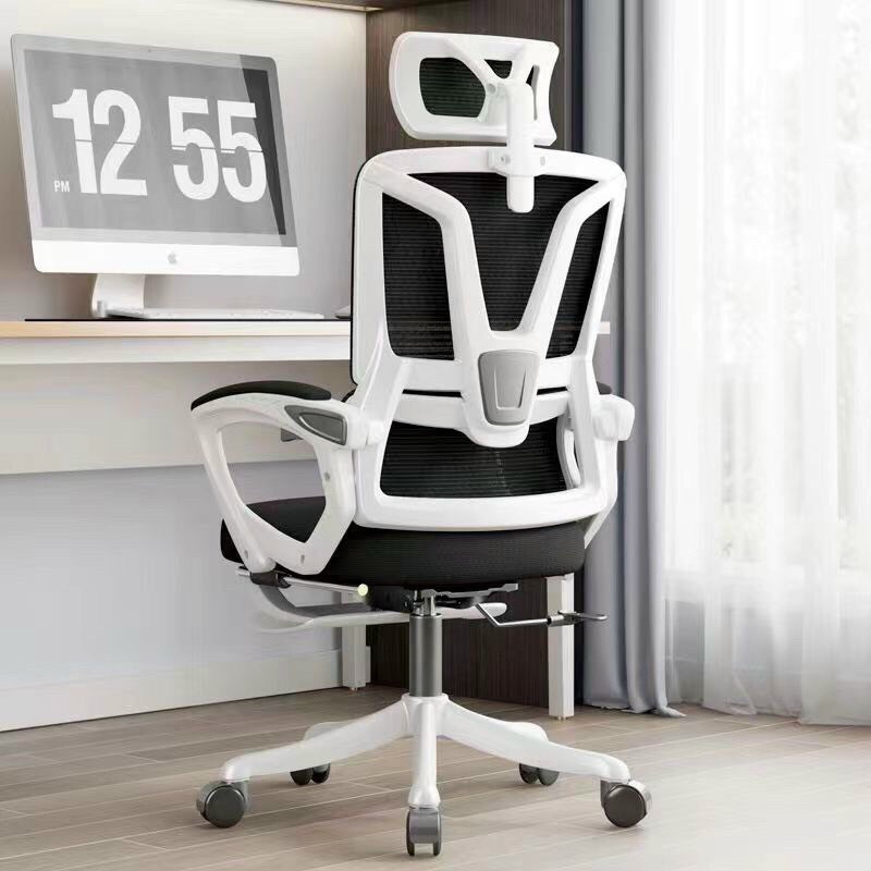 Ghế Xoay Văn Phòng 2 In 1 Màu Xám, Ghế Công Thái Học, Ghế Game Tựa Đầu 3d, Lưng Ghế Có Thể Ngả 145° | 006 | Nội Thất Anh Hoàng