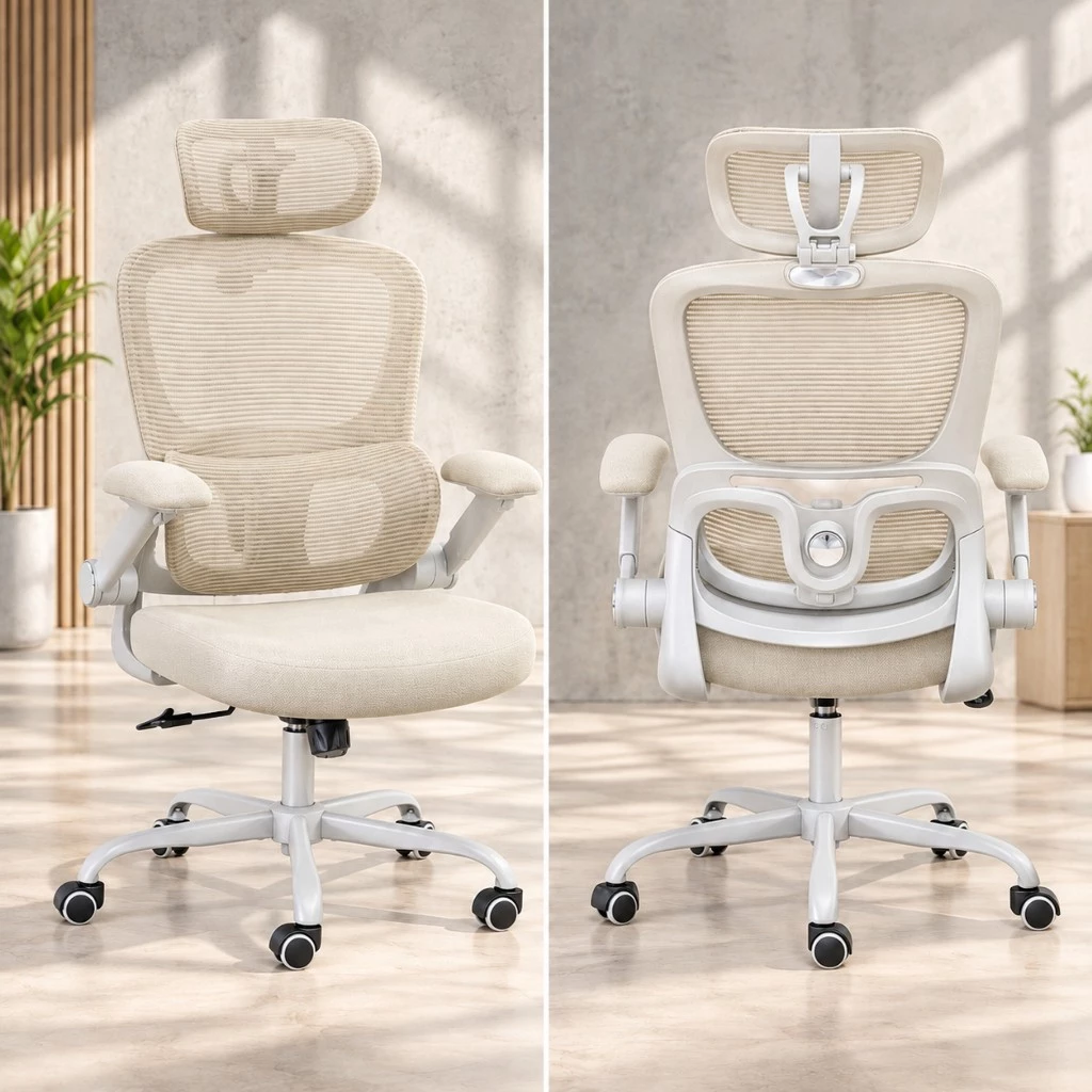 Ghế Xoay Văn Phòng Công Thái Học N30 Mint Form Rộng Châu Âu, Thiết Kế Tùy Chỉnh Các Bộ Phận Hỗ Trợ Tư Thế Ngồi Chuẩn