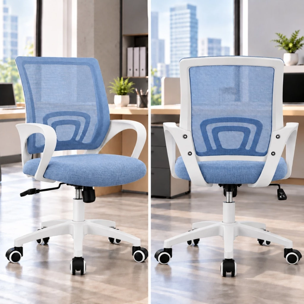 Ghế Văn Phòng CPS Grey Chân Xoay Lưng Lưới Cao Cấp – Thoải Mái Tối Đa, Hiệu Suất Vượt Trội | CPS | Nội Thất Anh Hoàng
