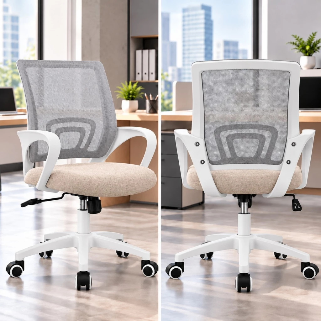 Ghế Văn Phòng CPS Grey Chân Xoay Lưng Lưới Cao Cấp – Thoải Mái Tối Đa, Hiệu Suất Vượt Trội | CPS | Nội Thất Anh Hoàng