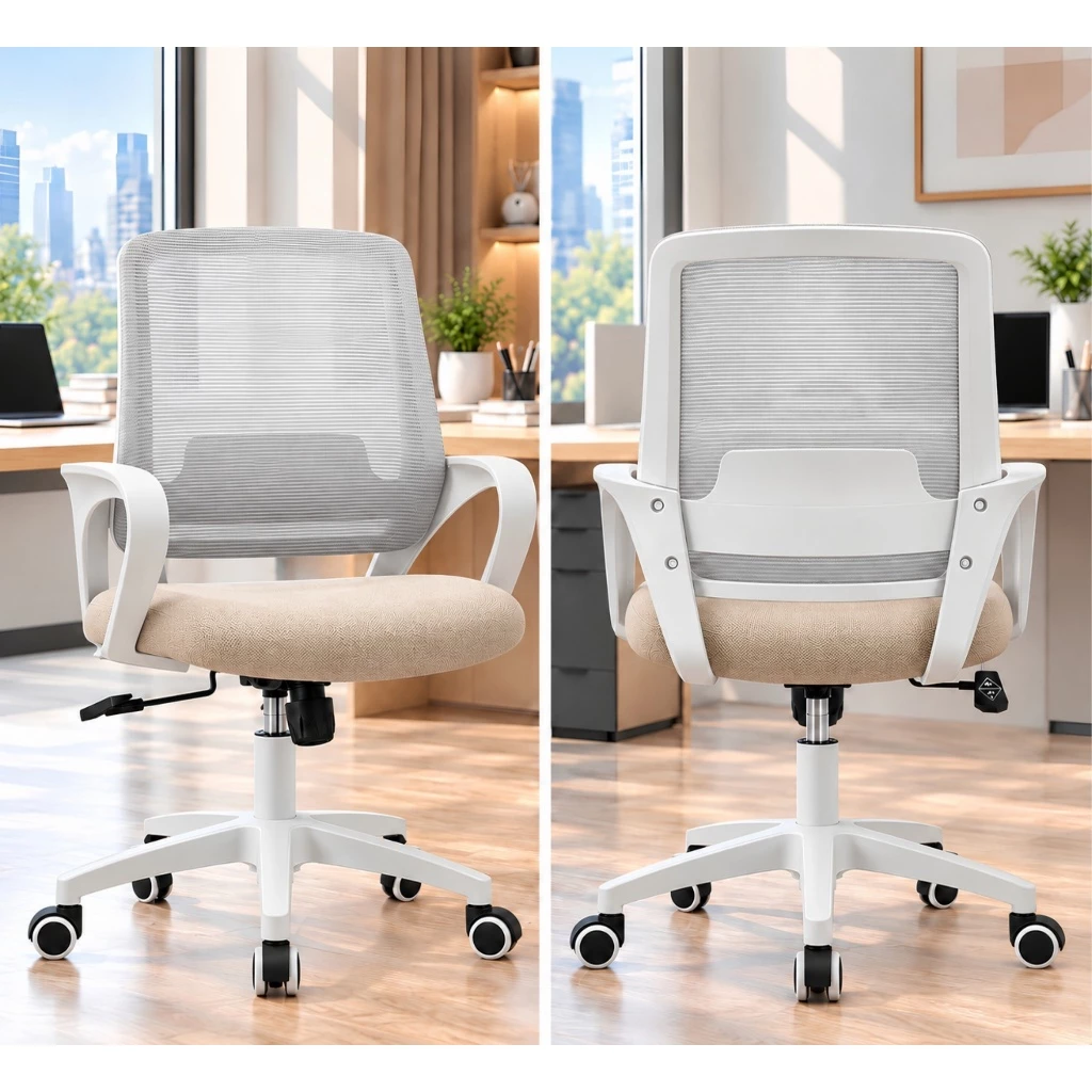 Ghế Văn Phòng M28 Black Chân Xoay Lưng Lưới Cao Cấp – Đệm Êm Ái Ngồi Lâu Không Mỏi Thoải Mái Tối Đa, Hiệu Suất Vượt Trội | M28