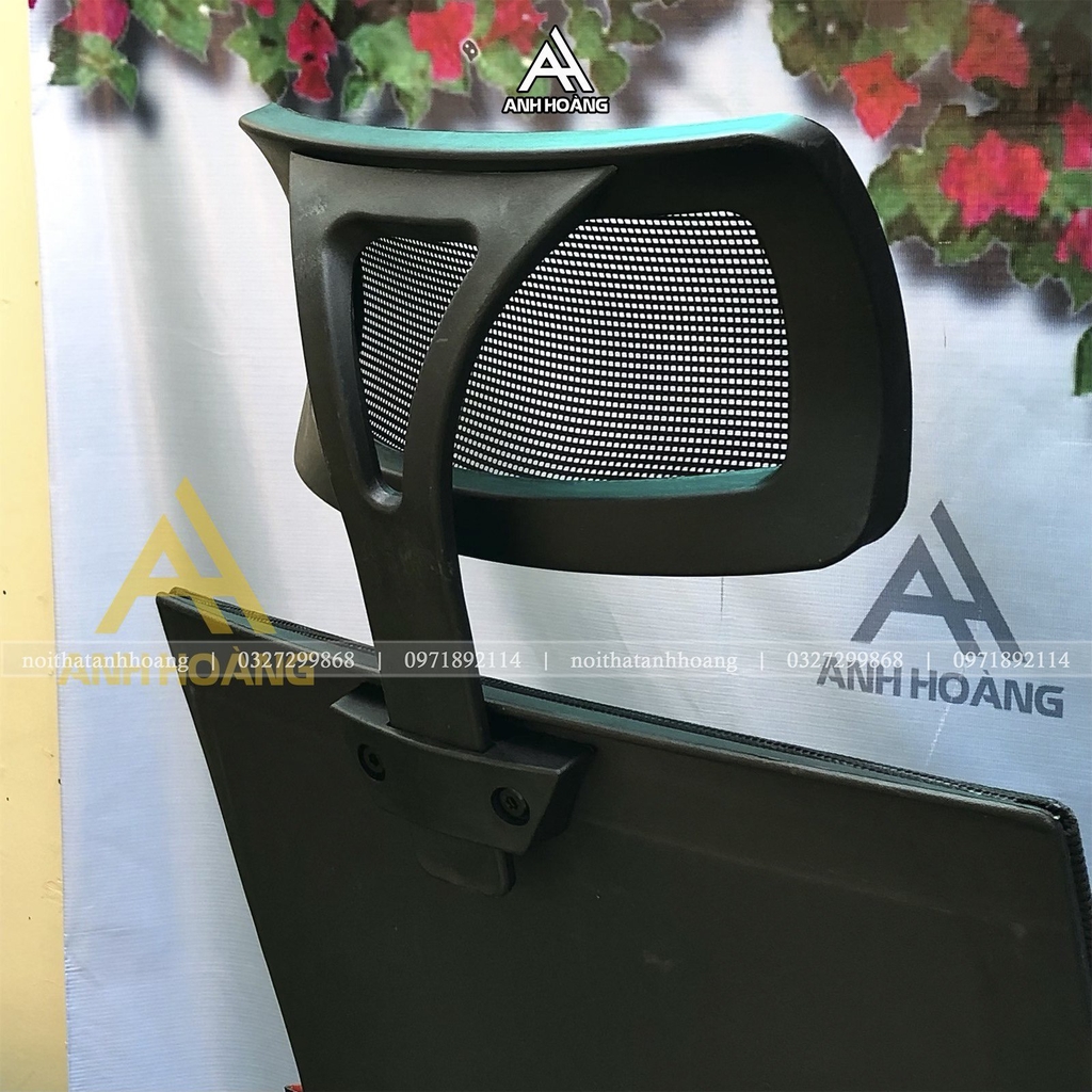 Ghế Văn Phòng Lưng Lưới Có Tựa Đầu Điều Chỉnh Hãng Tân Hoà Việt Nam | TH342 | Nội Thất Anh Hoàng