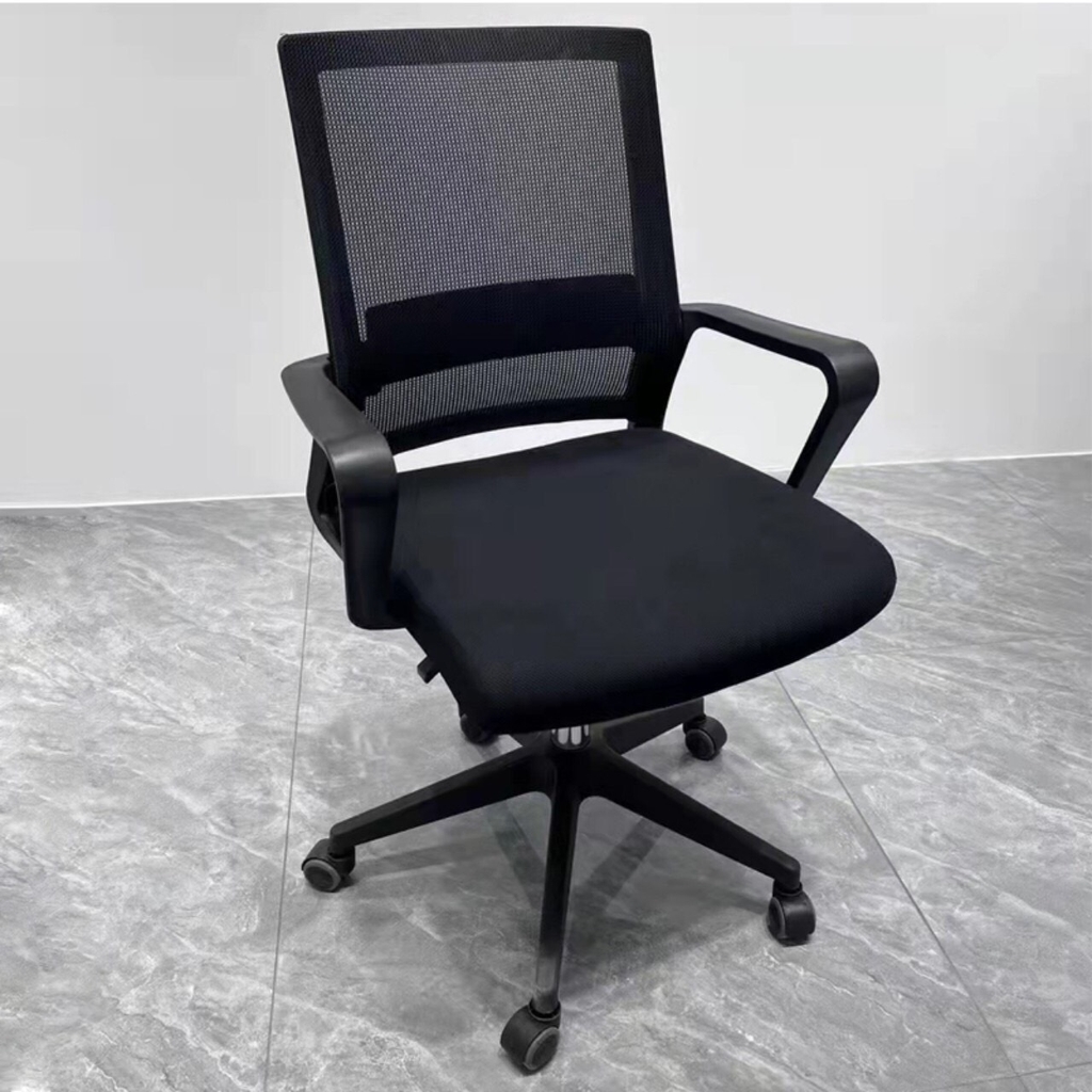 Ghế Xoay Văn Phòng Lưng Lưới Thoáng Khí Chân Nhựa Đúc | 1003 | Nội Thất Anh Hoàng