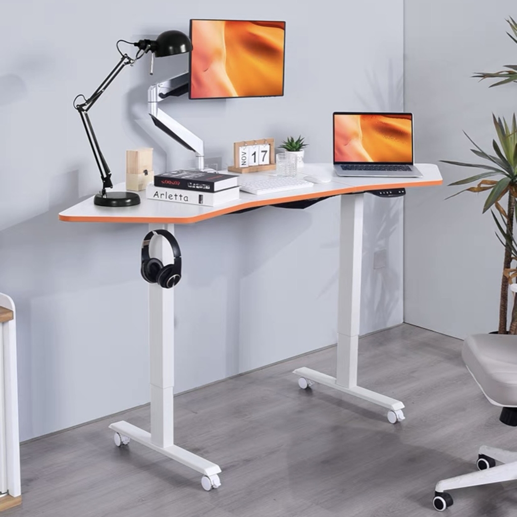 Bàn Nâng Hạ Oval 2 Motor Size 1m8 | OGC02 | Nội Thất Anh Hoàng