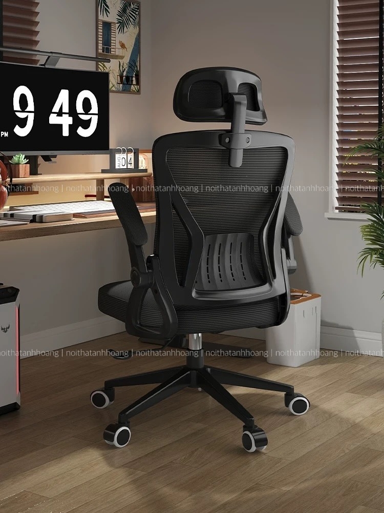 Ghế Xoay Văn Phòng Công Thái Học Xoay 360 Tay Điều Chỉnh Chống Đau Mỏi Lưng | T04 | Nội Thất Anh Hoàng