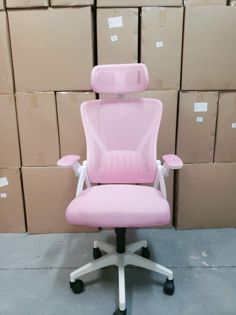 Ghế Xoay Văn Phòng Công Thái Học Xoay 360 Tay Điều Chỉnh Chống Đau Mỏi Lưng | T04 | Nội Thất Anh Hoàng