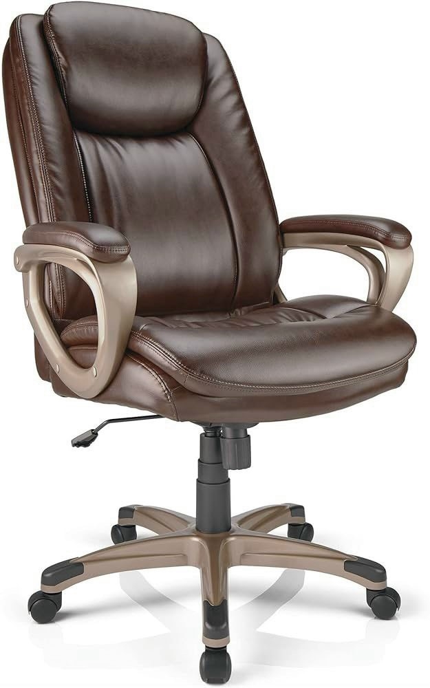 Ghế Xoay 360 Loại Da Form To Dày, Ghế Boss Giám Đốc Lãnh Đạo Cao Cấp Da Pu | 2120 | Nội Thất Anh Hoàng