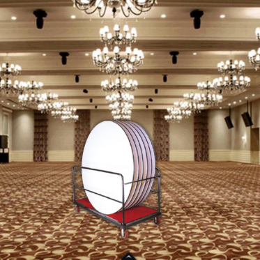 Xe Đẩy Dọn Bàn Thép Sơn Tĩnh Điện