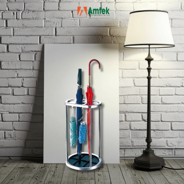 Giá Treo Ô Inox Trắng 6 Ô