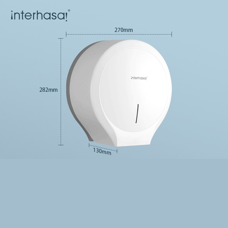 Hộp đựng giấy vệ sinh cuộn lớn Interhasa E1008