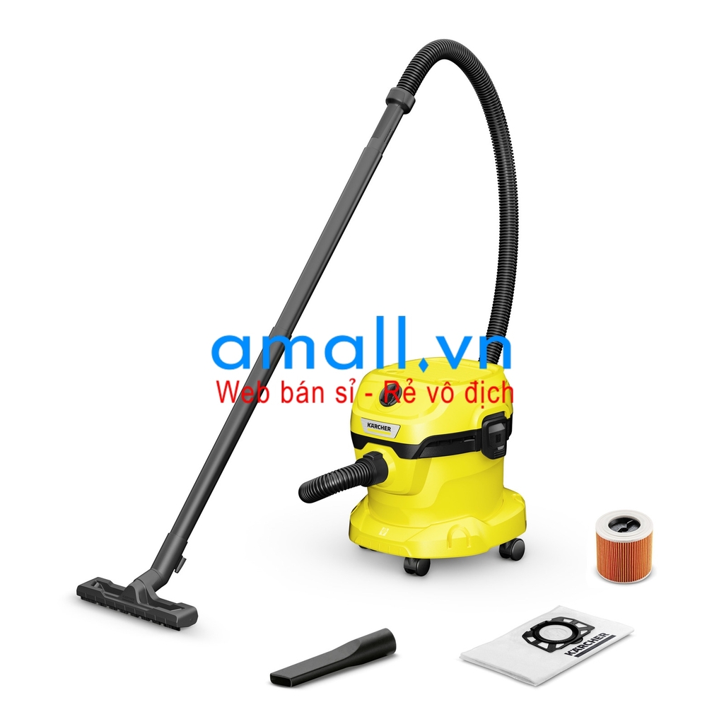 Máy hút bụi khô và ướt Karcher WD 2 PLUS V Chính hãng - Giá rẻ - Bảo hành chính hãng - Giao hàng toàn quốc