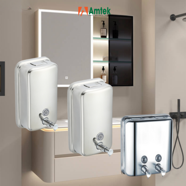 Hộp Đựng Nước Rửa Tay Inox Cao Cấp