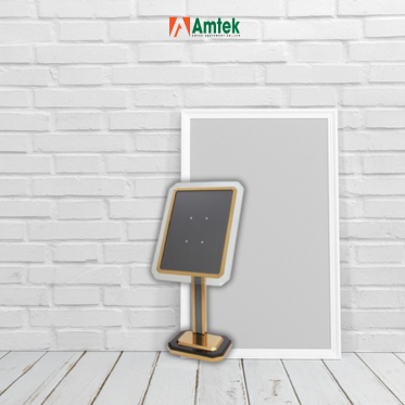 Bảng Menu Inox Mặt Kính