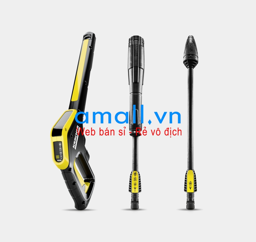 Máy phun rửa áp lực cao Karcher K 4 Power Control động cơ từ, công suất 1800W và áp lực đến 130 bar