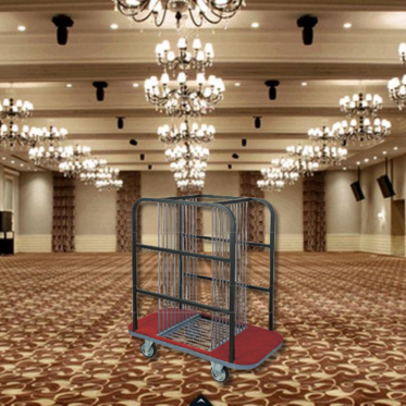 Xe Đẩy Dọn Bàn Thép Sơn Tĩnh Điện