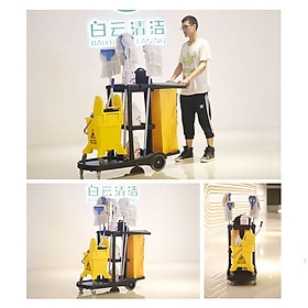 Xe làm vệ sinh công nghiệp vệ sinh toà nhà khách sạn AF08180