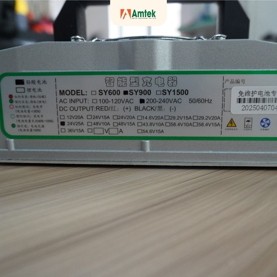 Sạc Điện 24V – 20A Cho Máy Chà Sàn Ngồi Lái SY900