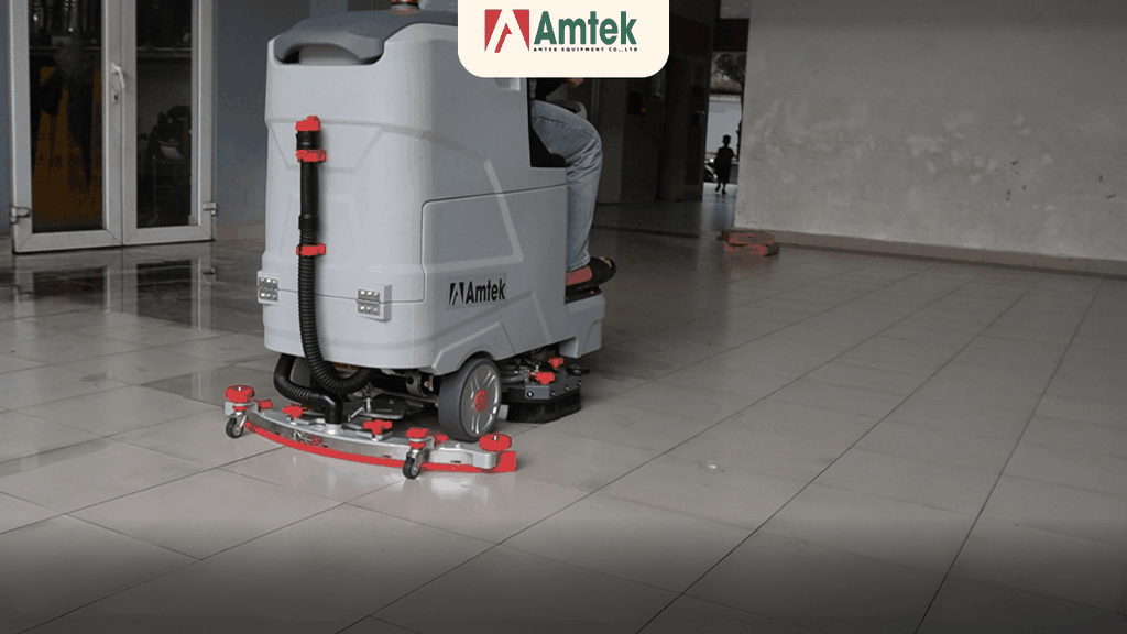 Bàn Hút Nước Máy Chà Sàn Liên Hợp Ngồi Lái AT-W6