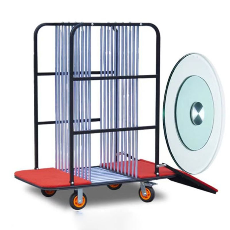 Xe Đẩy Dọn Bàn Có Cầu Lên