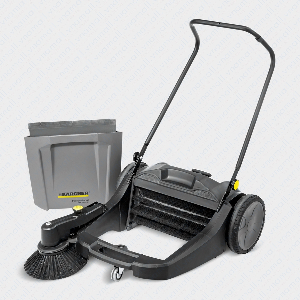 Xe quét rác đẩy tay Karcher KM 70/20 C thương hiệu của Đức