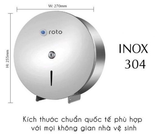 Hộp Đựng Giấy Vệ Sinh Cuộn Lớn Roto5822I | RT5822I