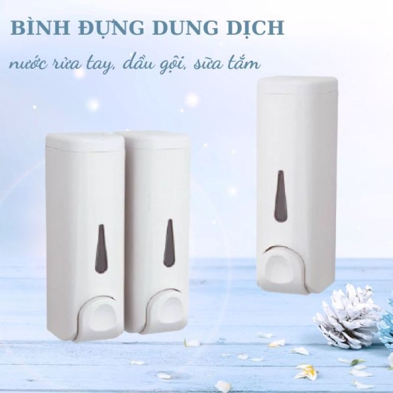 Hộp Đựng Nước Rửa Tay Và Dầu Gội 400ml