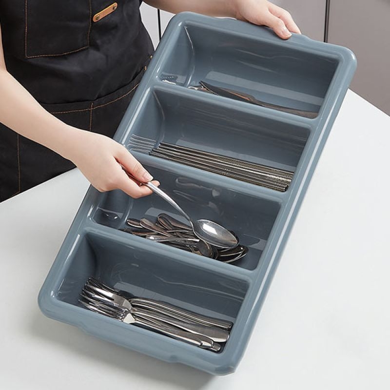 Khay Rack Đựng Dao Kéo Nhựa PP
