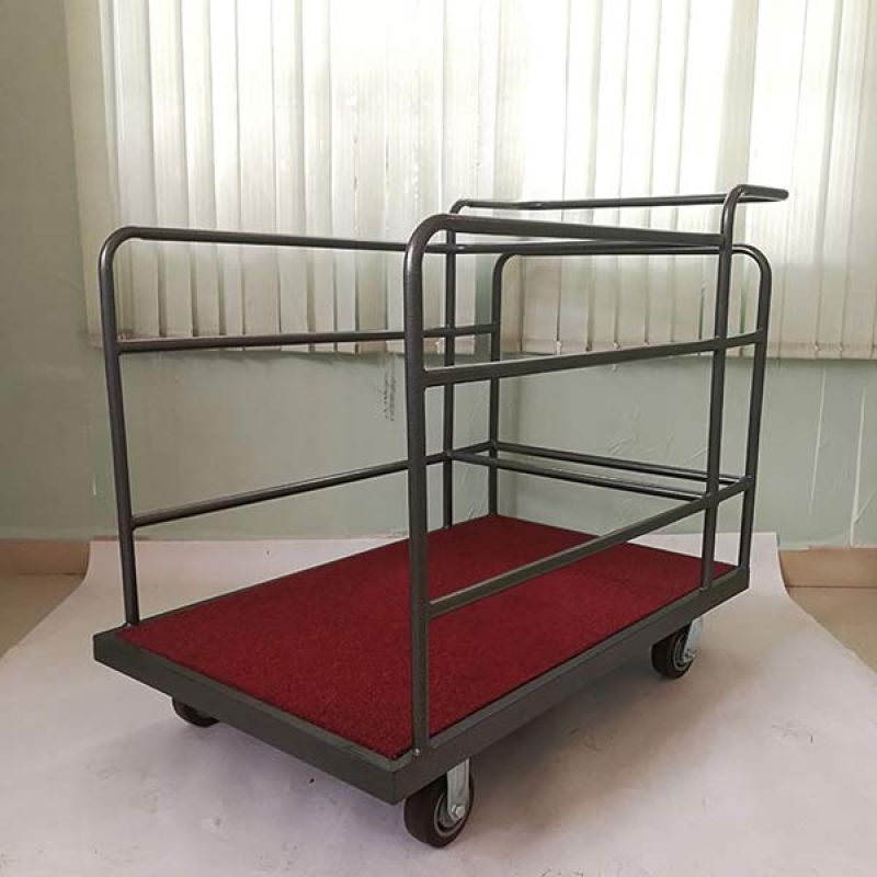 Xe Đẩy Dọn Bàn Thép Sơn Tĩnh Điện