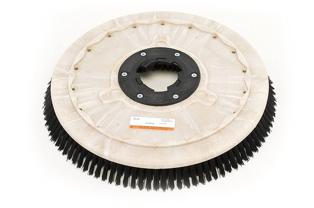 Mâm bàn chải cước ngàm nhựa 17 inch A-072A cho máy chà sàn
