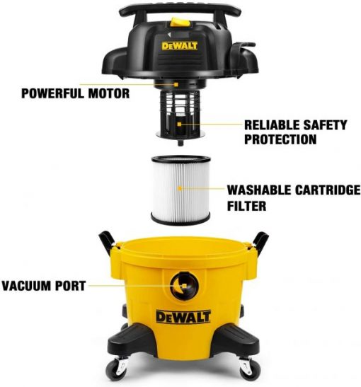 Máy hút bụi 3 chức năng Dewalt USA DXV23P