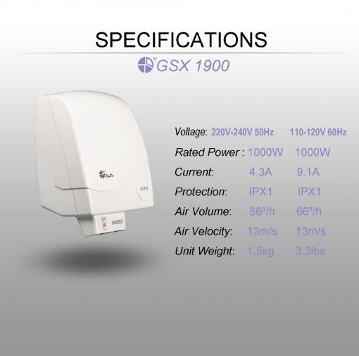Máy sấy tay xinda GSX-1900