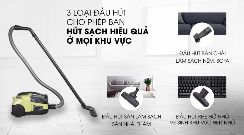 Máy Hút Bụi PANASONIC MC-CL571GN49
