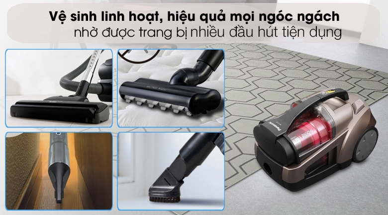 Máy hút bụi hộp Panasonic MC-CL787TN49