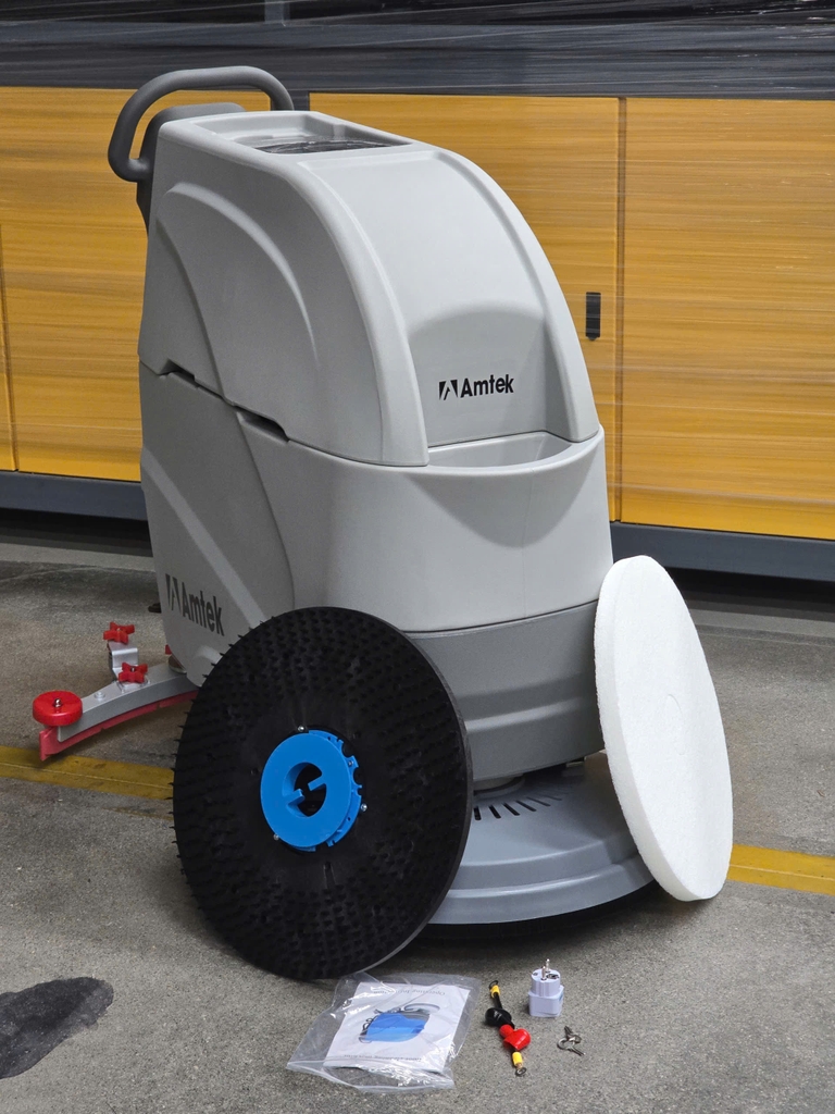 Máy chà sàn liên hợp đẩy tay có trợ lực AT-W2Z