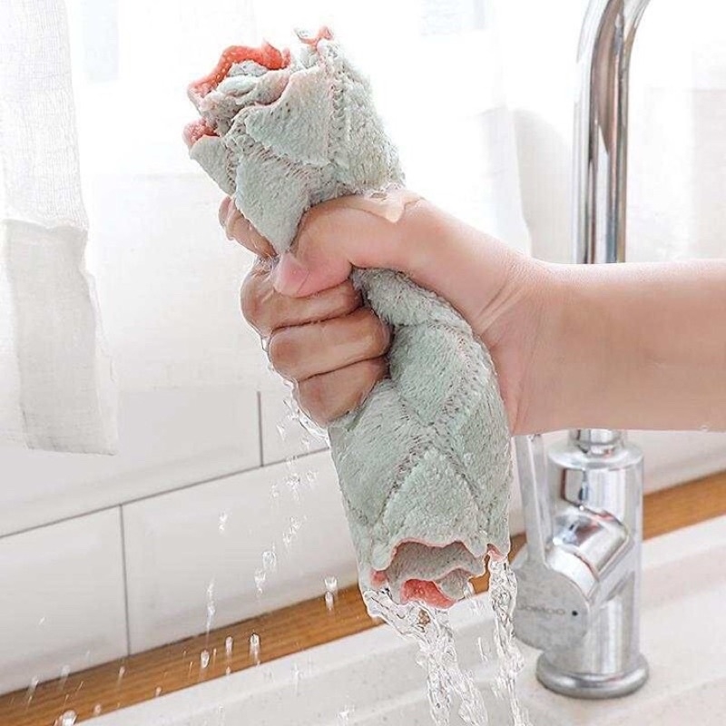 Khăn lau cọ 2 mặt đa năng 15x25cm