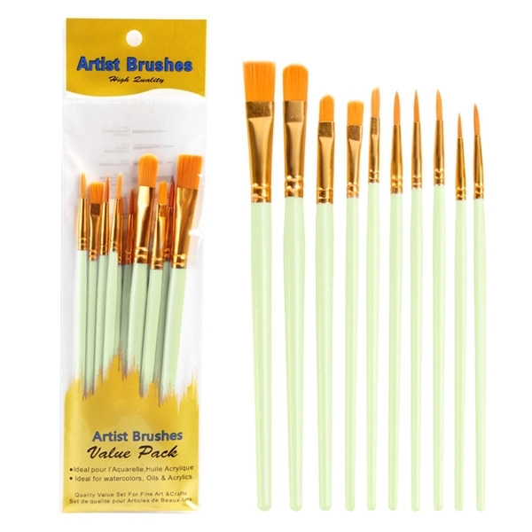 Set 10 Cọ vẽ chuyên dụng Artist Brushes