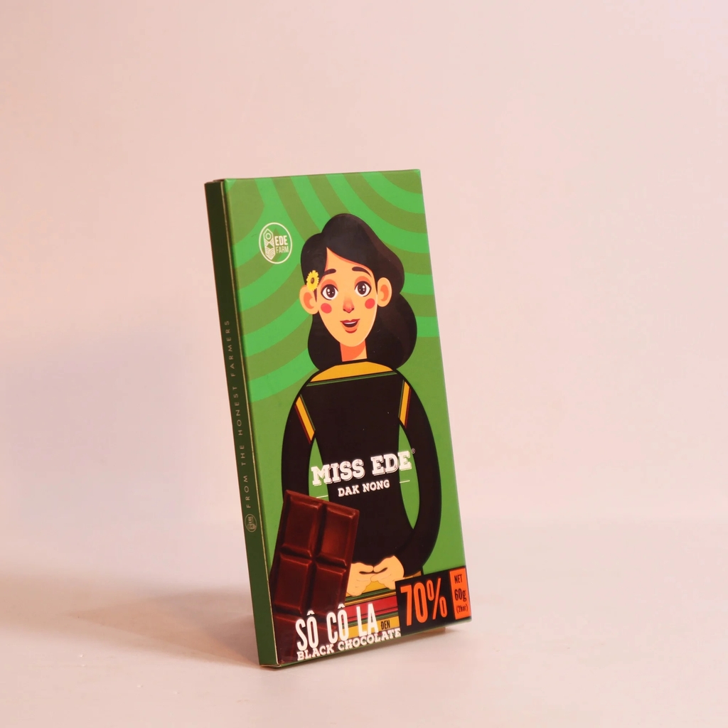 Sô cô la ĐEN - DAK NONG 70% - 60g