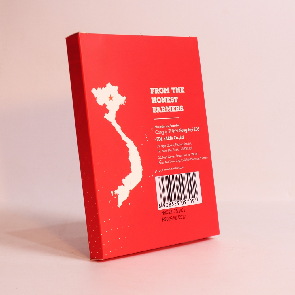 Hộp quà: Sô cô la VIET NAM gourmet - Hộp trung - 90g