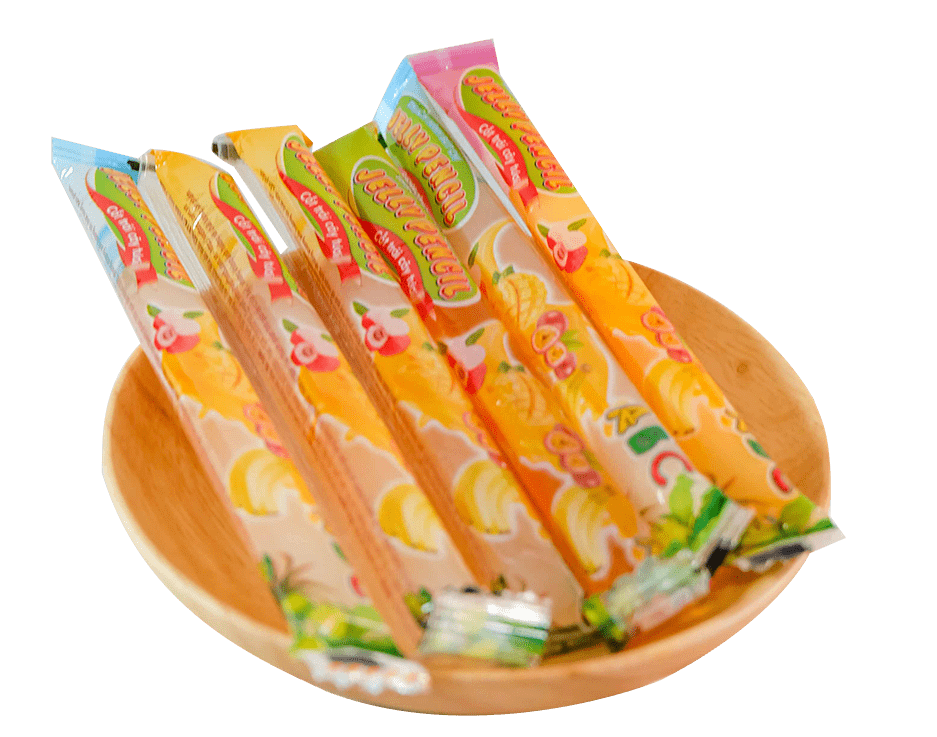 Thạch rau bút chỉ cốt trái cây tươi