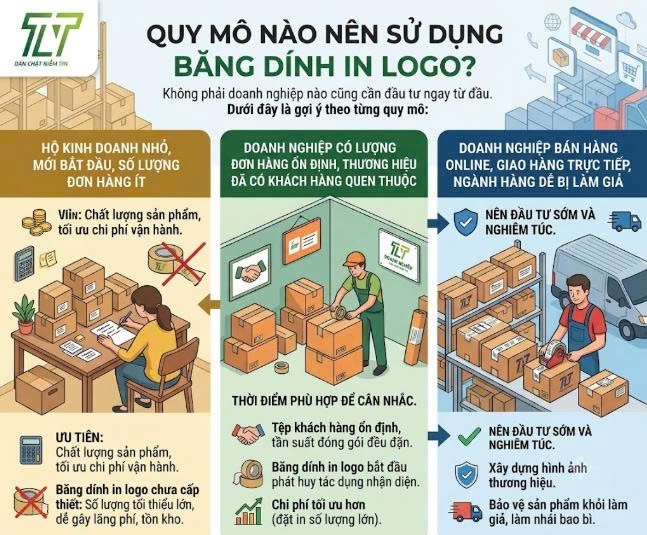 Băng Dính In Logo Có Thực Sự Cần Thiết? Sự Thật Đằng Sau Những Lời Quảng Cáo