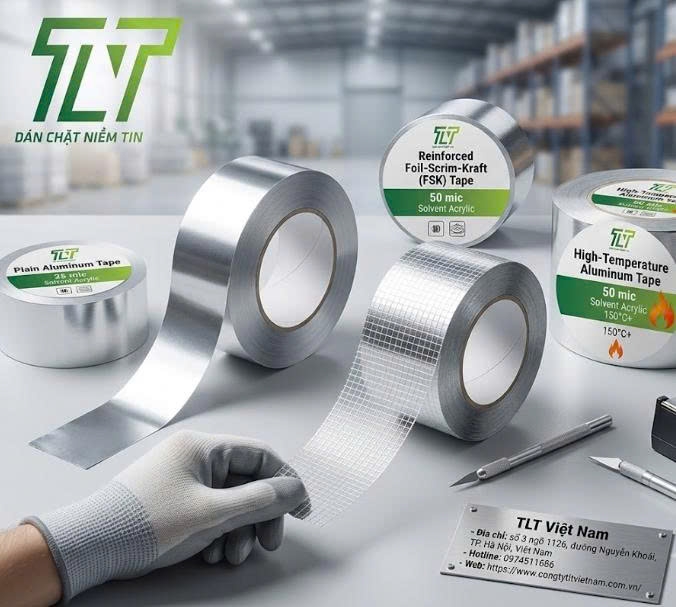 Tổng Hợp Các Loại Băng Dính Bạc Phổ Biến: Bảng So Sánh & Hướng Dẫn Chọn Đúng Nhu Cầu