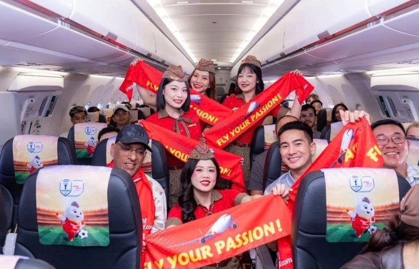 Vietjet "Tiếp Lửa" Đội Tuyển Việt Nam Trước Thềm Chung Kết ASEAN Cup 2026
