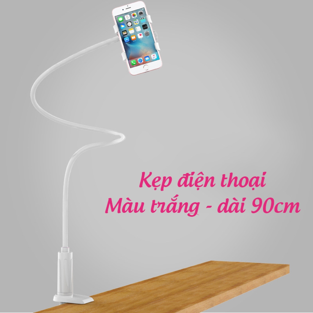 Giá đỡ kẹp điện thoại đuôi khỉ đa năng xoay 360 độ