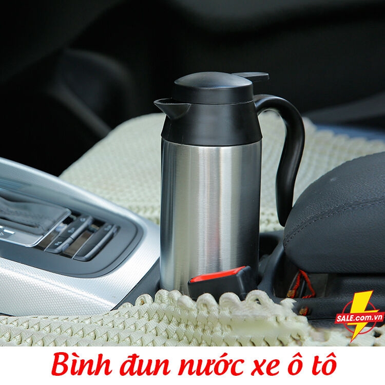 Bình đun nước trên xe ô tô 12V - 24V, ấm đun nước, ấm siêu tốc DF-18