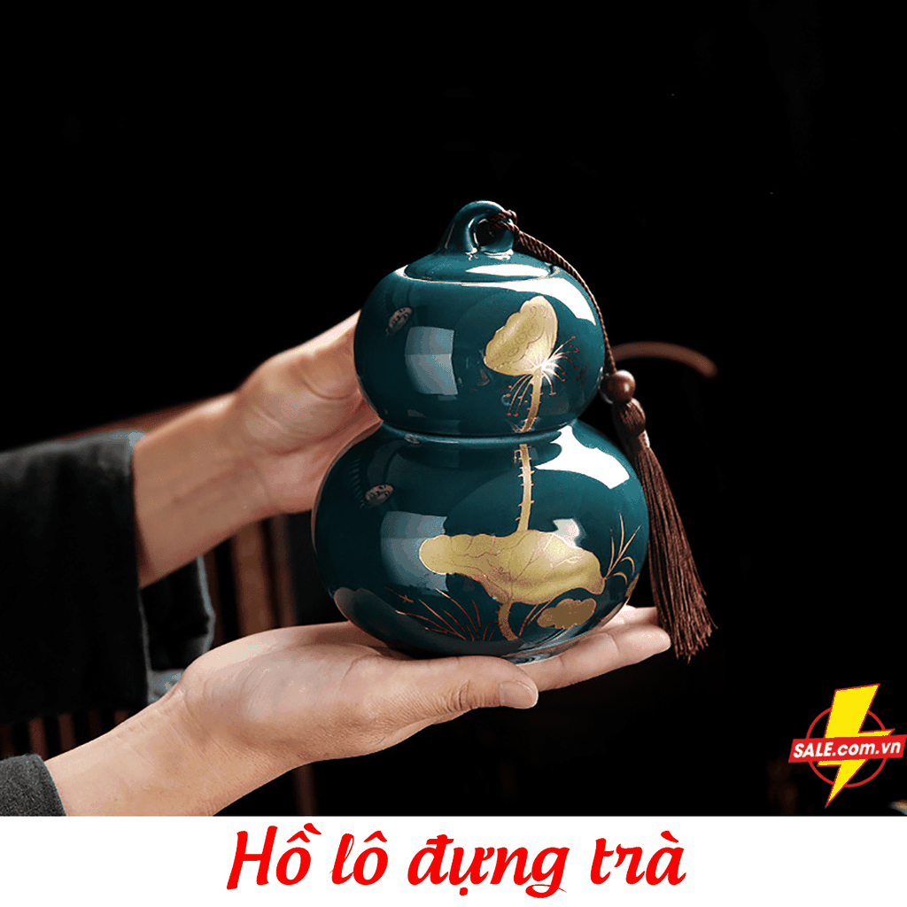 Hồ lô đựng trà, nắp đậy siêu khít, độc đáo và sáng tạo